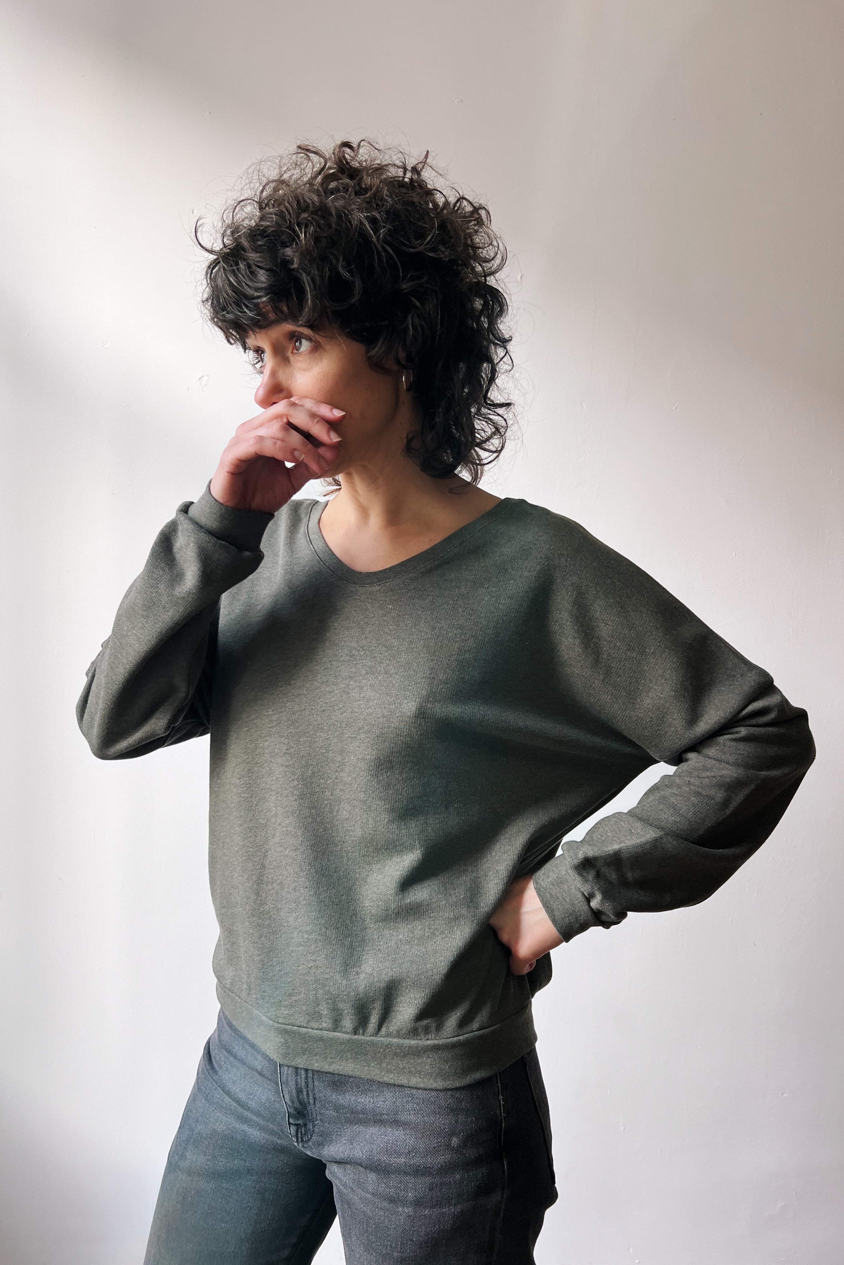 Sweater Isis - Moss Melange
