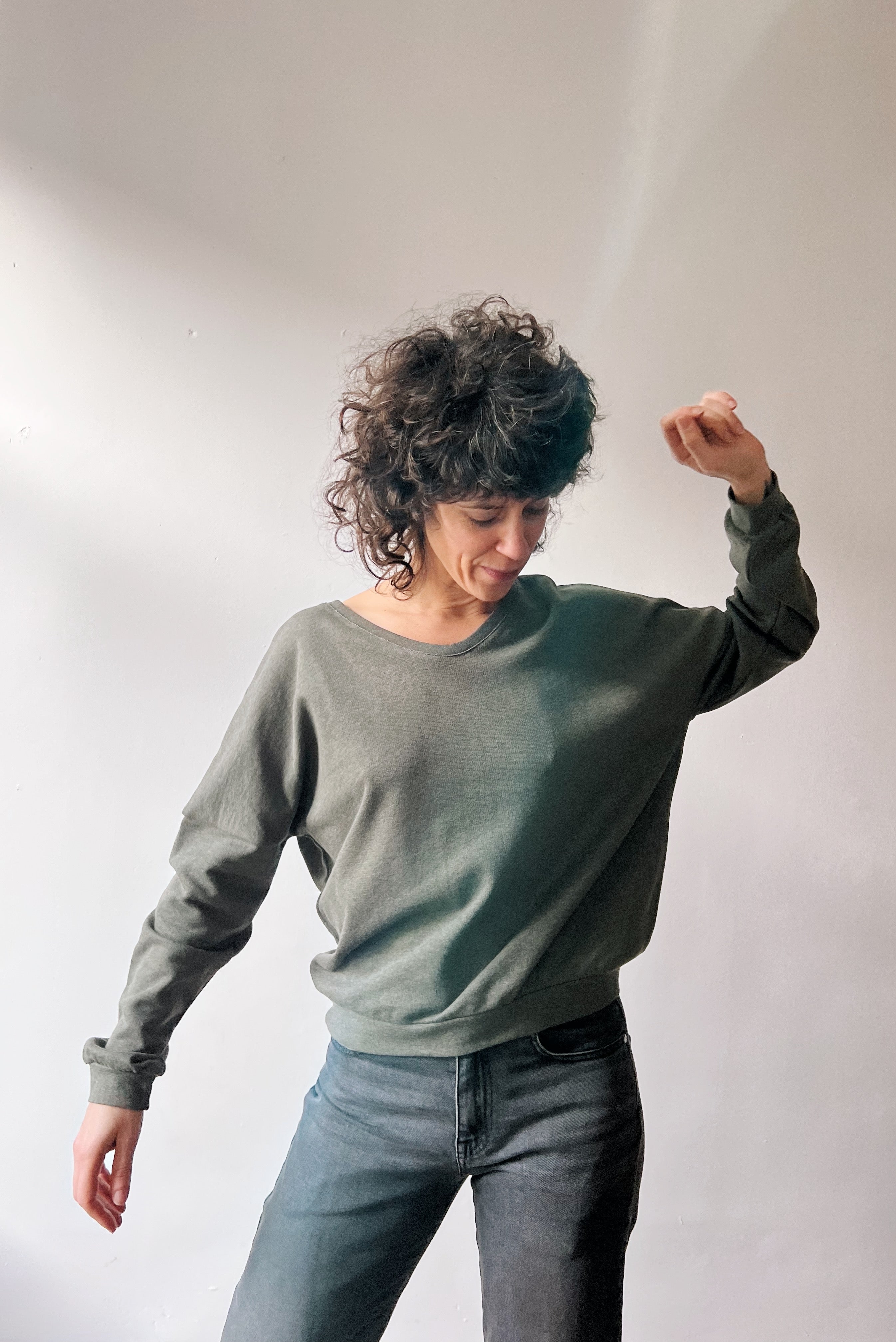 Sweater Isis - Moss Melange