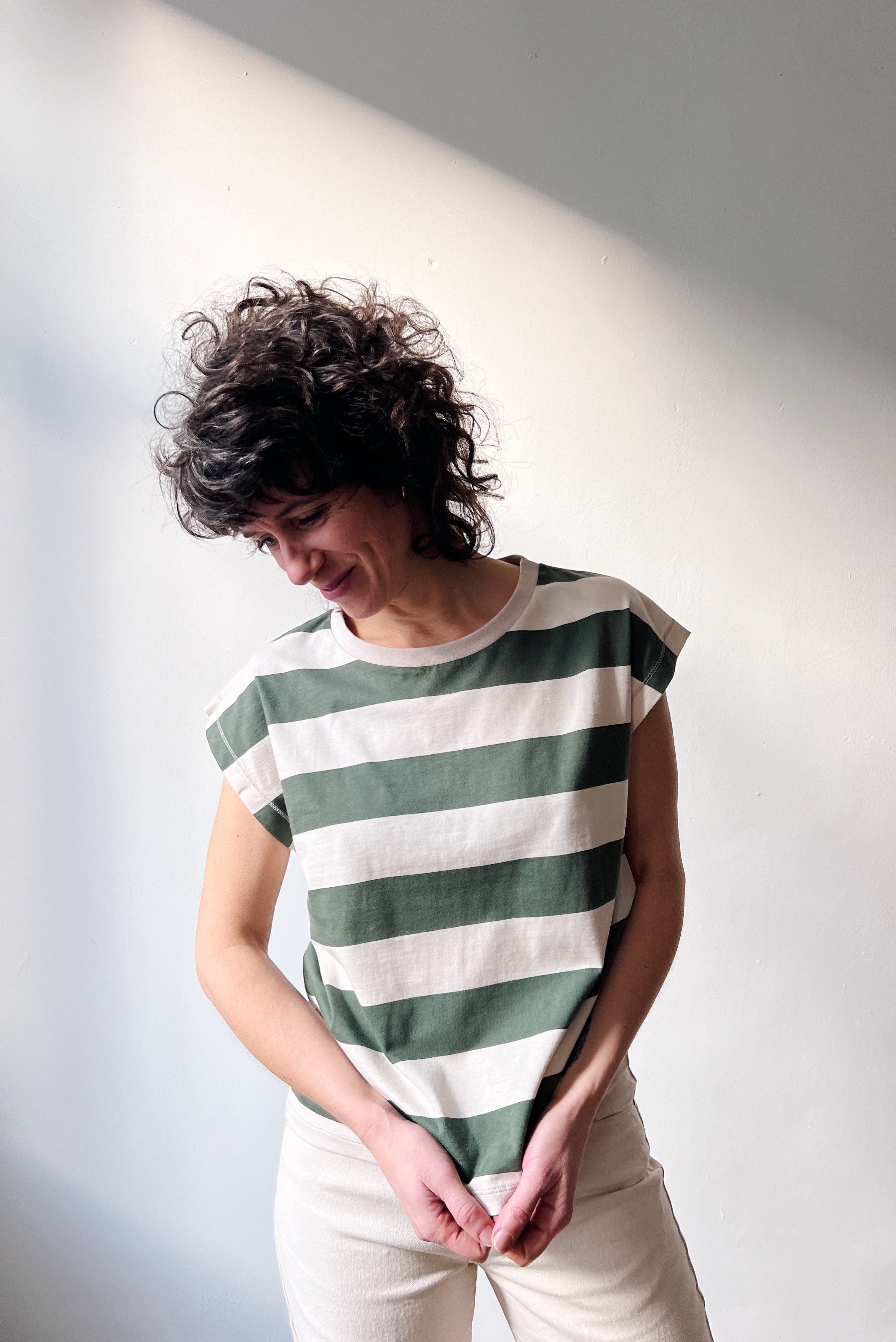 T-Shirt Bo - Basil Stripes