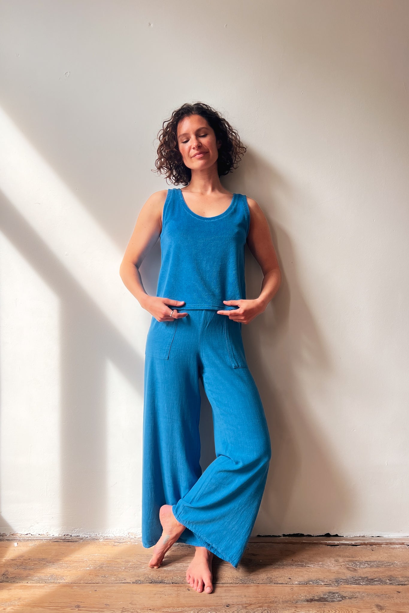 Wide Pants Marta+ - Bright Blue