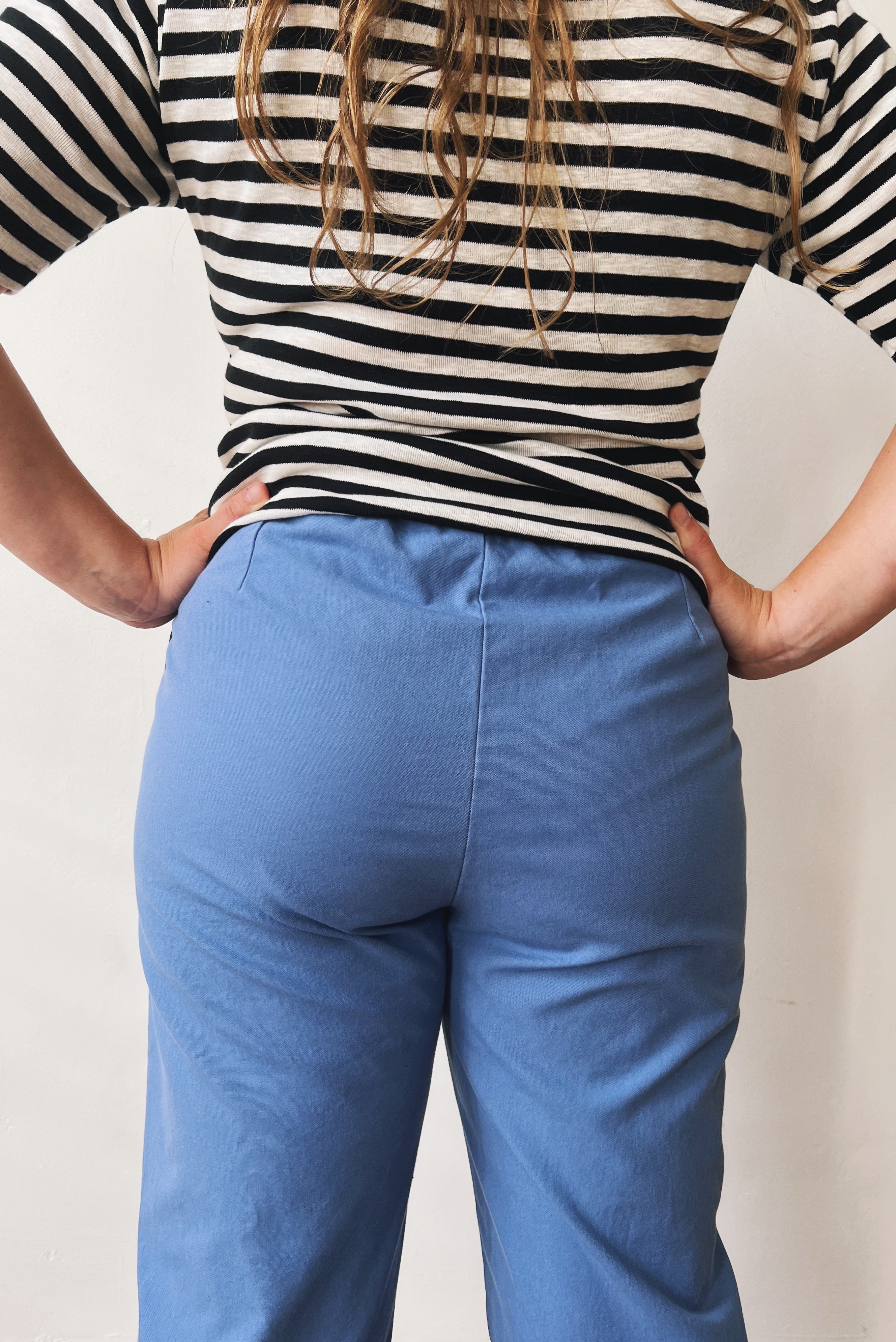 Pants Eleni - Soft Cobalt